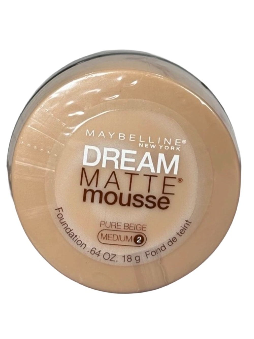 Maybelline Dream Matte Mousse Foundation - Pure Beige (Medium 2)